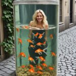 Swimming With the Goldfish, Right on the Street: A Short Diary Bookmark swimming-with-the-goldfish-street-diary